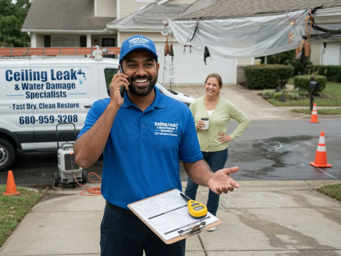 Ceiling Leak Cleanup Anderson, SC FAQs